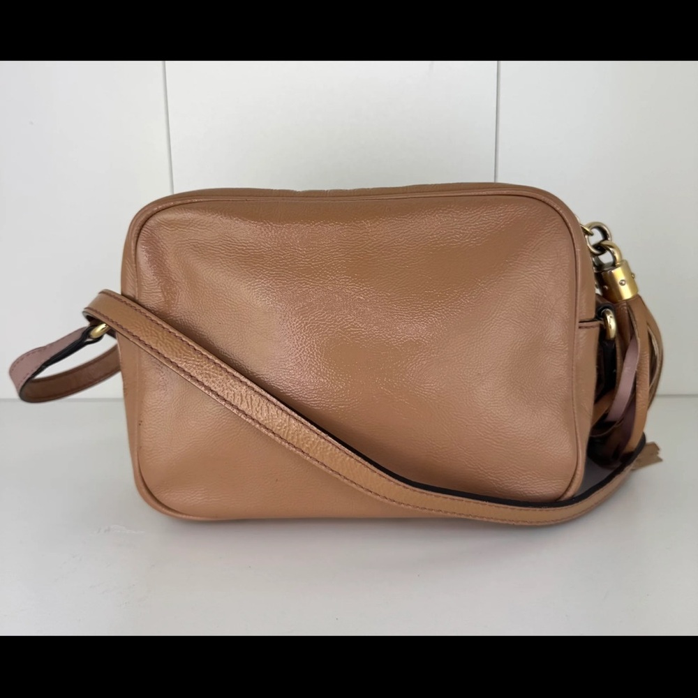 Gucci Soho Disco Crossbody Bag – Tan / Nude - Picture 6 of 15